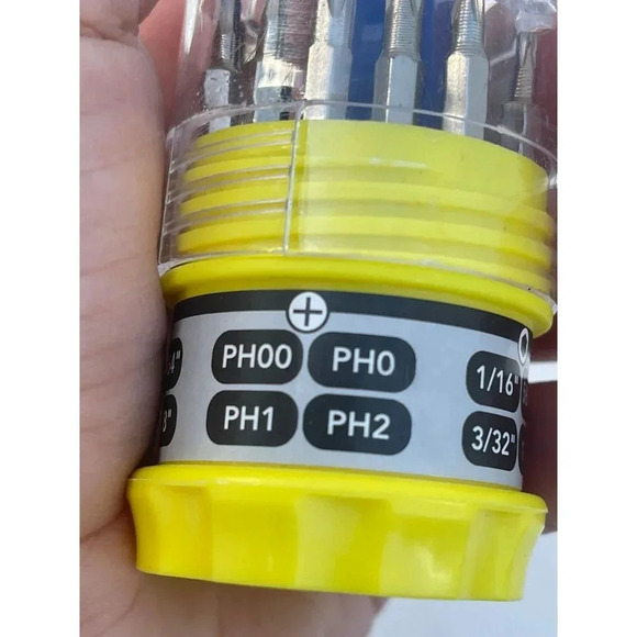 NEW 14 Pcs Screwdriver Set Magnetic Base Case Mini Repairing Tools Multifunction - Picture 5 of 10